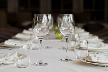 dish spoon fork on table at restaurant