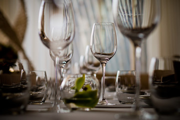 dish spoon fork on table at restaurant