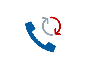 Call Icon Logo Design Element