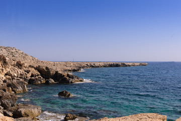Fototapeta na wymiar Cyprus Costline