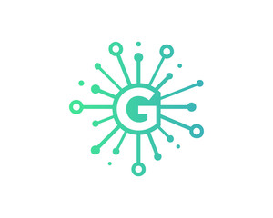 Share Letter G Icon Logo Design Element