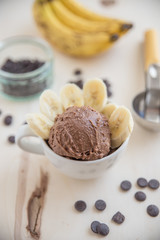 Schoko Bananen Eis 