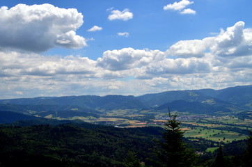 Blick vom Rosskopf auf den Schwarzwald