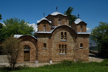 Monastery church St. Panteleymon in Gorno Nerezi