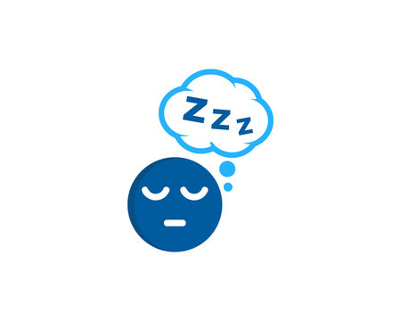 Dream Sleep Icon Logo Design Element