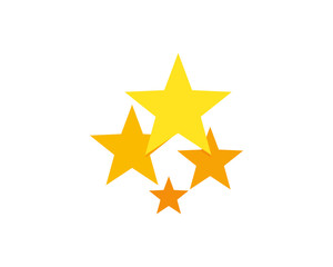 Star Social Network Icon Logo Design Element