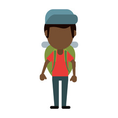 traveler or tourist avatar icon image