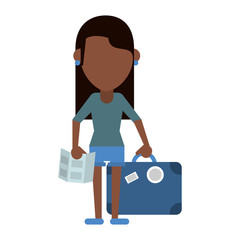 traveler or tourist avatar icon image