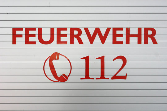 Notruf Telefonnummer der Feuerwehr