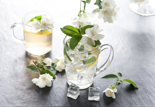 ice juice with jasmine