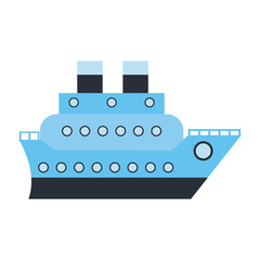cruise ship icon image