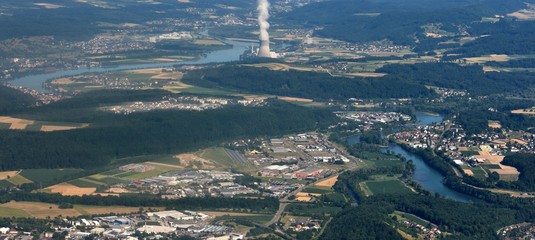 leibstadt fronti&egrave;re germano-suisse