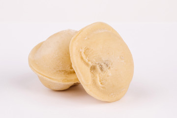 Fresh frozen dumplings.