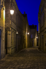 Street at NIght in Saint-Emilion