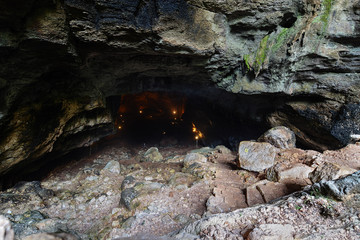cennet and cehennem sinkholes.(cennet and cehennem=heaven and hell) mersin,Turkey