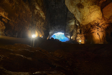 cennet and cehennem sinkholes.(cennet and cehennem=heaven and hell) mersin,Turkey