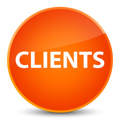 Clients elegant orange round button