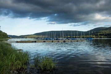 Schluchsee im Hochschwarzwald