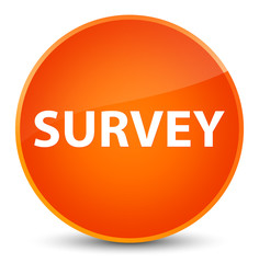 Survey elegant orange round button