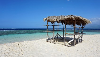 wooden shelter