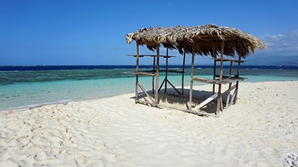 wooden shelter