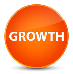 Growth elegant orange round button