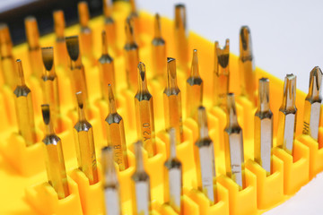 Fototapeta premium Small screwdriver set