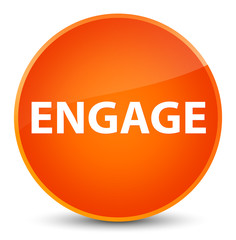 Engage elegant orange round button