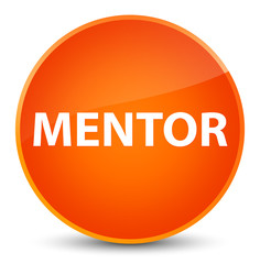 Mentor elegant orange round button