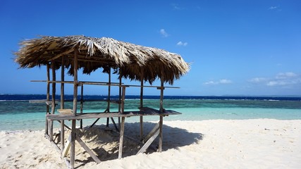 wooden shelter