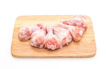 fresh raw drumstick of chicken wing