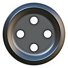 Metallic Sewing Button