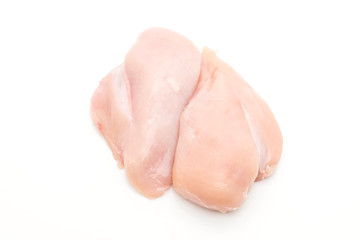 fresh raw chicken breast fillet