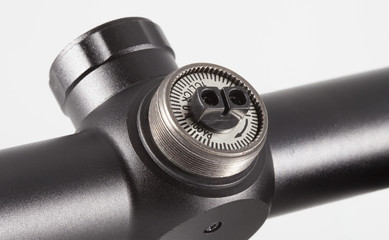 Riflescope adjustment dial