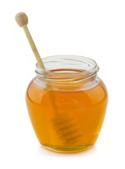 Honey pot and dipper