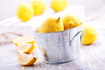 fresh lemons