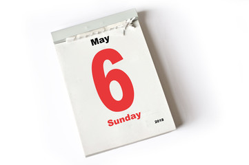 6. May 2018