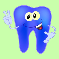tooth character vector 