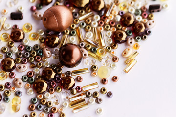 Shining varied beads