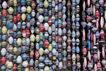 Recycled Paper Beads / Colorful Jewelry Fashion Pieces