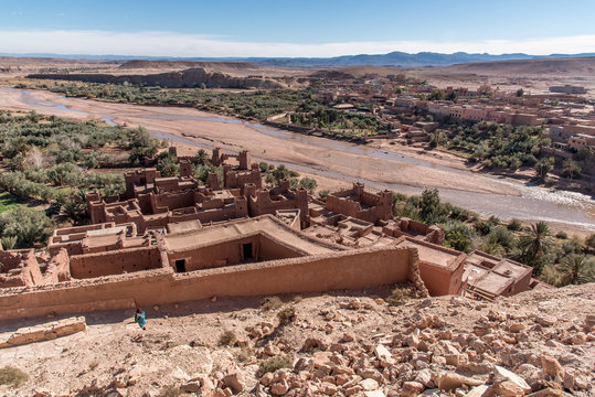 Wadi Eit ben Haddou, Morocco