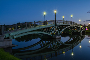 Царицыно. Восточный арочный мост.