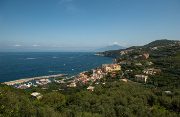 Fototapeta na wymiar Sorrento coast, Italy