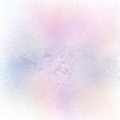 Colorful pastel spray paint on white background