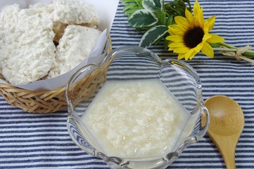 夏の甘酒と麹