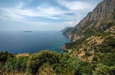 Fototapeta na wymiar Amalfi coast, Italy