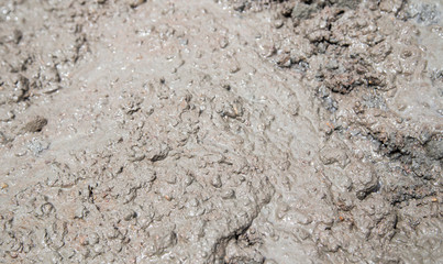 Mixture of sand and concrete as a background