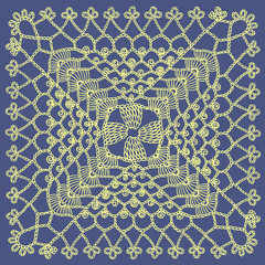 Vector lace design 