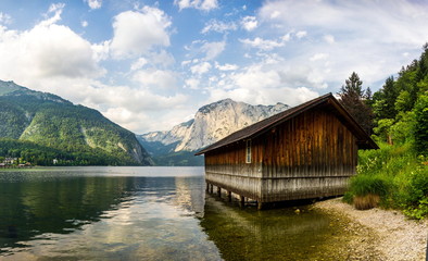 Fototapeta na wymiar Altausseer lake. Austria.