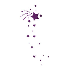 Star decorative symbol icon vector illustration graphic design